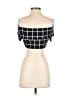 Akira Black Short Sleeve Top Size M - photo 2