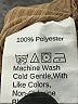 Shein 100% Polyester Tan Sleeveless T-Shirt Size S - photo 5