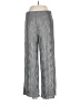 JM Collection Chevron-herringbone Silver Casual Pants Size S - photo 1