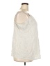 Lane Bryant 100% Polyester Ivory Sleeveless Blouse Size 18 - 20 Plus - photo 4