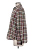 Chaps 100% Cotton Plaid Green Long Sleeve Button-Down Shirt Size M - photo 5