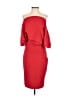 Alexia Admor Solid Red Cocktail Dress Size M - photo 1
