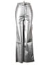 ANNIEWEAR Metallic Silver Dress Pants Size S - photo 1