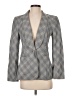 Rebecca Taylor Plaid Gray Blazer Size 4 - photo 1