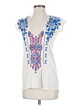 Johnny Was Short Sleeve Blouse