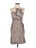 J.Crew 100% Silk Gray Cocktail Dress Size 8 (petite) - photo 1