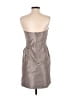 J.Crew 100% Silk Gray Cocktail Dress Size 8 (petite) - photo 2