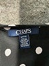 Chaps Polka Dots Black Casual Dress Size S - photo 7
