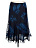 Bandolino Tropical Blue Formal Skirt Size 12 - photo 1