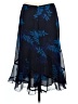 Bandolino Tropical Blue Formal Skirt Size 12 - photo 2
