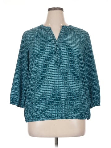 Dana Buchman 3/4 Sleeve Blouse (view 1)