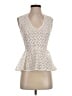 Maje 100% Polyester Ivory Sleeveless Blouse Size Sm (1) - photo 1