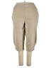 Catherines Solid Tan Khakis Size 2X - photo 1
