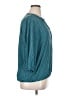 Dana Buchman 100% Polyester Teal 3/4 Sleeve Blouse Size XL - photo 4