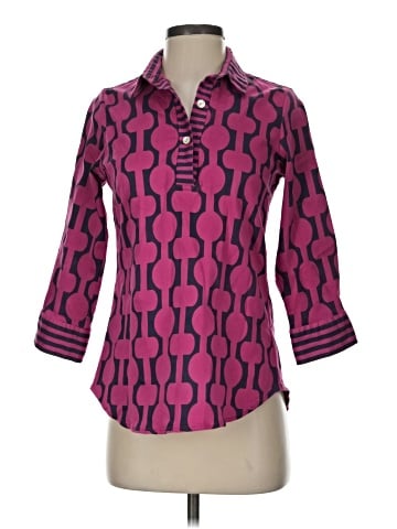Gretchen Scott Designs 3/4 Sleeve Blouse (view 1)