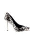 G by GUESS 100% Leather Silver Heels Size 8 1/2 - photo 1