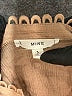 Mine Tan Long Sleeve Blouse Size S - photo 7