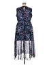 Lane Bryant Blue Cocktail Dress Size 20 (petite) - photo 2