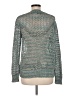 St. John Sport Metallic Teal Pullover Sweater Size Med (2) - photo 2