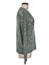St. John Sport Metallic Teal Pullover Sweater Size Med (2) - photo 4