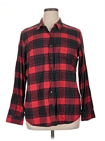 Weatherproof Long Sleeve Button-Down Shirt (view 1)