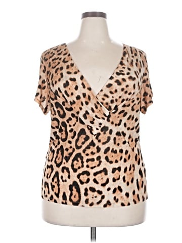 Lafayette 148 New York Short Sleeve Top (view 1)