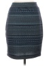 Renee C. Graphic Teal Casual Skirt Size S - photo 2