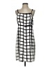 M.S.S.P. Graphic Gray Casual Dress Size S - photo 1