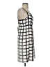 M.S.S.P. Graphic Gray Casual Dress Size S - photo 4