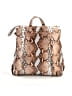 A New York Animal Print Brown Backpack One size - photo 1