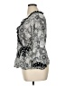 Cato 100% Rayon Silver 3/4 Sleeve Blouse Size XL - photo 5