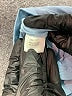 Bobi Tie-dye Blue Pullover Hoodie Size M - photo 8