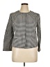 Liz Claiborne 100% Cotton Houndstooth Ivory Jacket Size XL - photo 1