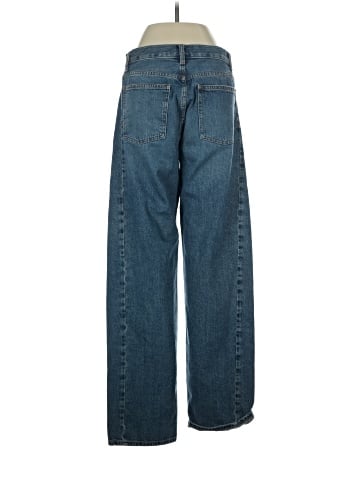 Madewell The Pieced Barrel-Leg Full-Length Jean (view 2)
