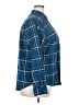 St. John's Bay Plaid Blue Long Sleeve Button-Down Shirt Size XXL - photo 4