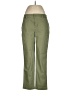 Crown & Ivy Solid Green Khakis Size 8 - photo 1
