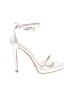 Assorted Brands Silver Sandals Size 7 1/2 - photo 1