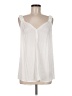 Smythe 100% Polyester Ivory Sleeveless T-Shirt Size M - photo 1