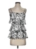 Candie's 100% Polyester Silver Sleeveless Blouse Size XS - photo 1