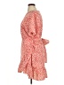 Vero Moda 100% Polyester Print Red Casual Dress Size 16 - photo 5