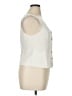 J.Crew 100% Polyester Ivory Sleeveless Blouse Size 14 - photo 4