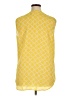 Tacera 100% Polyester Yellow Sleeveless Blouse Size XL - photo 2