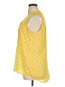 Tacera 100% Polyester Yellow Sleeveless Blouse Size XL - photo 5