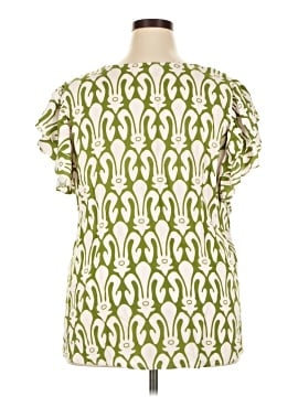 Christian Siriano New York Short Sleeve Blouse (view 2)