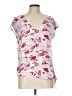 Tiny 100% Rayon Pink Short Sleeve Blouse Size L - photo 1
