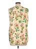 Essentials Tan Sleeveless Blouse Size L - photo 2