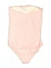 J.Crew Checkered-gingham Pink Swimsuit Bottoms Size 8 - photo 2