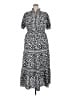 Max Studio Print Gray Casual Dress Size 2X - photo 1