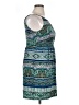 En Focus Studio 100% Polyester Paisley Blue Cocktail Dress Size 14 - photo 4