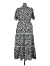 Max Studio Print Gray Casual Dress Size 2X - photo 2